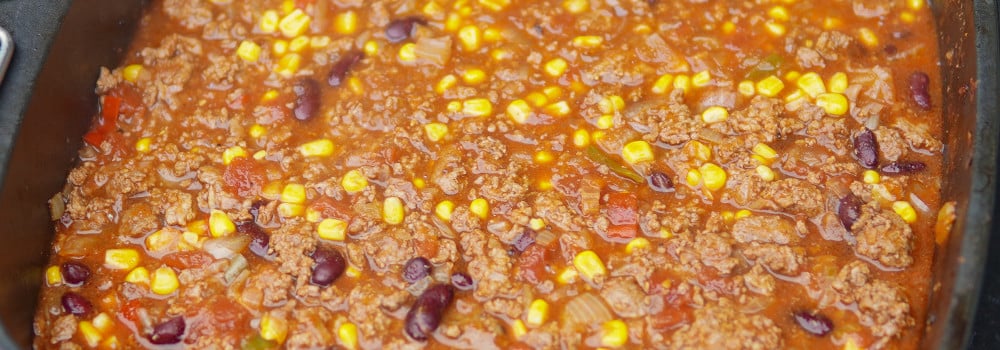 Chili con Carne im Dutch Oven