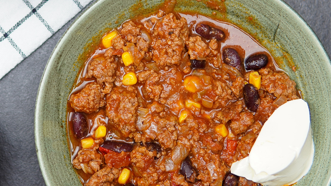 Chili con Carne aus dem Dutch Oven