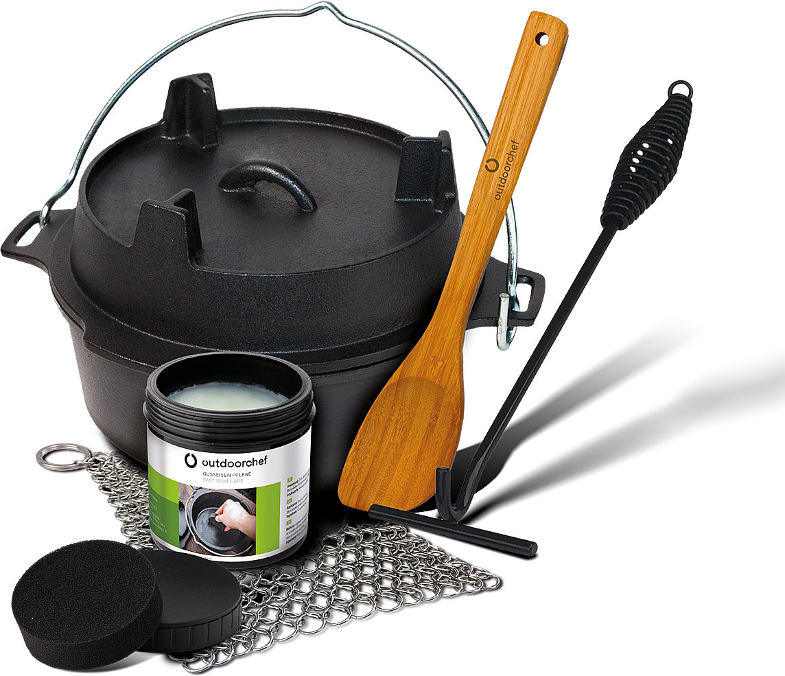 Outdoorchef Dutch Oven Set  No. 04 (3,85 Liter)