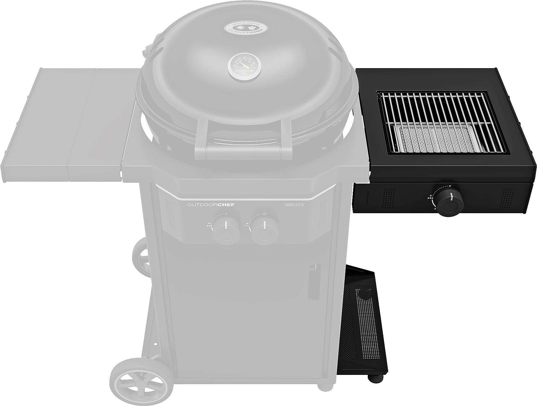 Outdoorchef Blazingzone Kit PLUS for Davos, 30 mbar